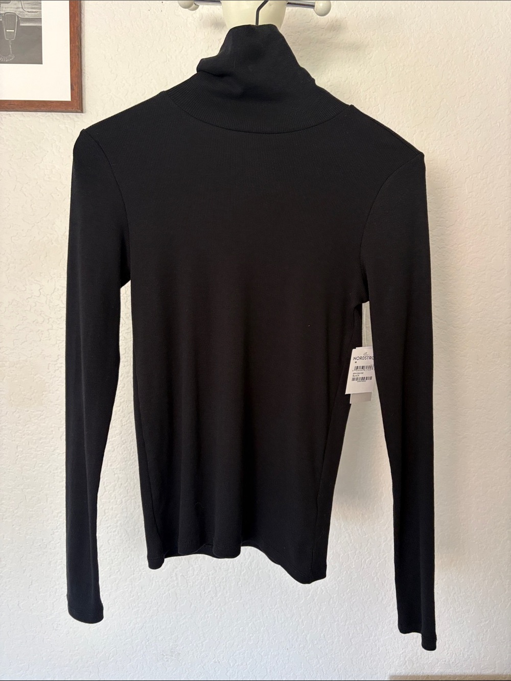 BP black ribbed turtle neck top
